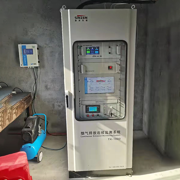 煙氣在線監測設備安裝現場 煙氣在線監測設備安裝現場